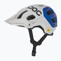 Fahrrad Helm MTB POC Tectal Race MIPS hydrogen white/opal blue metallic mat 5