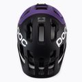 Fahrradhelm POC Tectal Race MIPS uranium black/sapphire purple metallic/matt 6