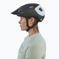 Fahrradhelm POC Axion Race MIPS uranium black matt/hydrogen white 8