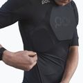 Radtrikot mit Protektoren POC Oseus VPD uranium black 5