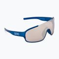 Fahrradbrille POC Crave opal blue translucent/clarity trail silver