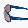 Fahrradbrille POC Crave opal blue translucent/clarity trail silver 4