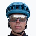 Fahrradbrille POC Crave opal blue translucent/clarity trail silver 6