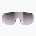 Fahrradbrille POC Elicit actinium pink translucent/clarity road silver 2