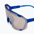 Fahrradbrille POC Devour opal blue translucent/clarity trail silver 6