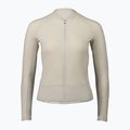 Damen-Radsport-Langarmshirt POC Essential Road light sandstone beige