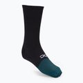 Radsocken POC Flair Mid uranium black/dioptase blue