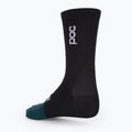 Radsocken POC Flair Mid uranium black/dioptase blue 2