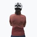 Fahrradtrikot für Frauen POC Essential Road Logo himalayan salt/garnet red 2