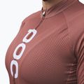 Fahrradtrikot für Frauen POC Essential Road Logo himalayan salt/garnet red 4