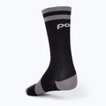 Radsocken POC Lure MTB Long uranium black/granite grey 2