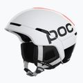 Skihelm POC Obex BC MIPS hydrogen white/fluorescent orange avip 12