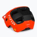 Fahrradhelm POC Kortal Race MIPS fluorescent orange/uranium/black matt 4