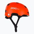 Kinderfahrradhelm POC Pocito Crane MIPS fluoreszierend orange 4