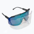 Fahrradbrille POC Devour uranium black/grey/deep green mirror 6
