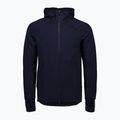 Herren-Trekking-Sweatshirt POC Merino Zip Hood turmaline navy