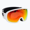 Skibrille POC Fovea Mid Clarity hydrogen white/spektris orange