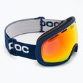 Skibrille POC Fovea Clarity lead blue/spektris orange