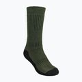 Herren Pinewood Drytex Socke Mittelgrün/d.braun Trekkingsocken