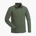Thermoaktiver Sweatshirt Hoodie Herren Pinewood Abisko Merino Base Layer Half Zip d.mossgreen