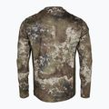 Herren Pinewood Abisko Merino Base Layer Half Zip Thermo Sweatshirt d.mossgreen 4