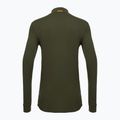 Thermoaktiver Sweatshirt Hoodie Herren Pinewood Abisko Merino Base Layer Half Zip d.mossgreen 2