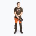 Herren Pinewood Abisko Membranhose b.orange/moosgrün 2