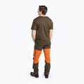 Herren Pinewood Abisko Membranhose b.orange/moosgrün 3