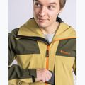 Pinewood Herren Abisko Trekking 3L goldenes Heu/Moosgrün Regenjacke 4