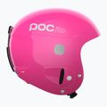 Skihelm Kinder POC POCito Skull fluorescent pink 3