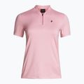 Frauen Peak Performance Turf Zip Trekking-Shirt rosa G77179090