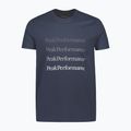 Herren Peak Performance Ground Tee Trekkinghemd navy blau G77284030 5