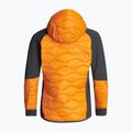 Männer Peak Performance Helium Down Hybrid Hood Jacke Orange G77227100 3