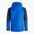 Männer Peak Performance Helium Down Hybrid Hood Jacke blau G77855110 2
