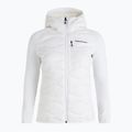Frauen Peak Performance Helium Down Hybrid Hood Jacke weiß G77848100
