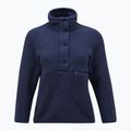 Damen Sweatshirt Hoodie Pullover Peak Performance Fleece W Fleece Snap T-Neck 2N3 neck 3