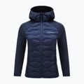 Women's Peak Performance Argon Hybrid Hood blau Schatten Jacke