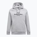 Sweatshrit Hoodie Herren Peak Performance Original Hood med grey melange 4