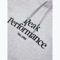 Sweatshrit Hoodie Herren Peak Performance Original Hood med grey melange 6