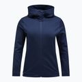 Damen Sweatshirt Hoodie Pullover Peak Performance Rider Tech Zip Hood blue shadow 3