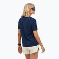 Peak Performance Damen Explore Logo blau Schatten T-Shirt 2