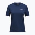 Peak Performance Damen Explore Logo blau Schatten T-Shirt 3