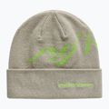 Peak Performance Mountain Wintermütze avid beige / stand out grün