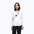 Damen-Trekkingsweatshirt Peak Performance Light Zip Hood off white