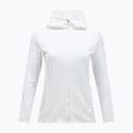 Damen-Trekkingsweatshirt Peak Performance Light Zip Hood off white 3