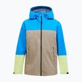Men's Peak Performance Trail Hipe Shell Jacket leuchtend blau/beige/ sonnig 5