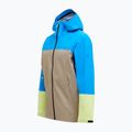 Men's Peak Performance Trail Hipe Shell Jacket leuchtend blau/beige/ sonnig 7