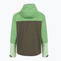 Herren Peak Performance Trail Hipe Shell Jacke Pfefferminz/Kiefernnadel/grün Regenjacke 2