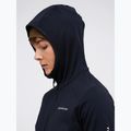 Damen-Trekkingsweatshirt Peak Performance Light Zip Hood black 3