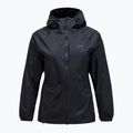Damen-Hybridjacke Peak Performance Freelight Alpha black